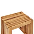 BELIANI - Lot de 2 tabourets de jardin BELLANO Acacia Marron - vignette