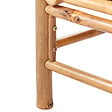 BELIANI - Ottoman de jardin CERRETO Bambou Taupe - vignette