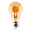ZENITECH - Lot de 2 ampoules déco filament LED ambrée 4W E27 2500K - Zenitech - vignette