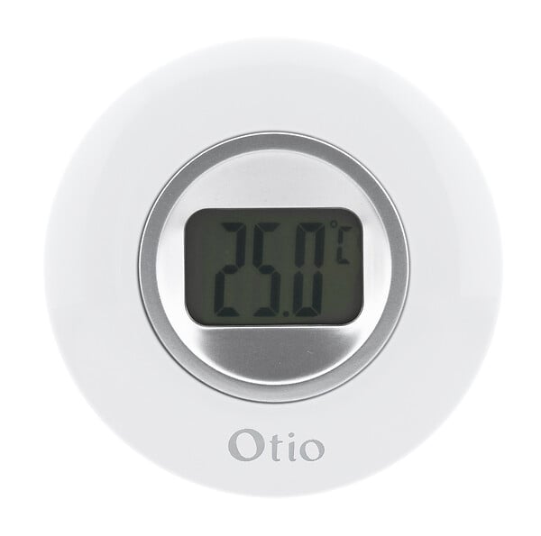 OTIO - Lot de 2 thermomètres intérieurs LCD - Blanc - Otio - large