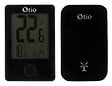 OTIO - Lot de 2 thermomètres intérieur extérieur sans fil - Noir - Otio - vignette