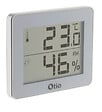 OTIO - Lot de 2 thermomètres hygromètres Blanc - écran LCD - Otio - vignette
