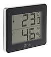 OTIO - Lot de 2 thermomètres hygromètres Noir - écran LCD - Otio - vignette