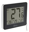 OTIO - Lot de 2 thermomètres intérieur extérieur filaires Noir - Otio - vignette