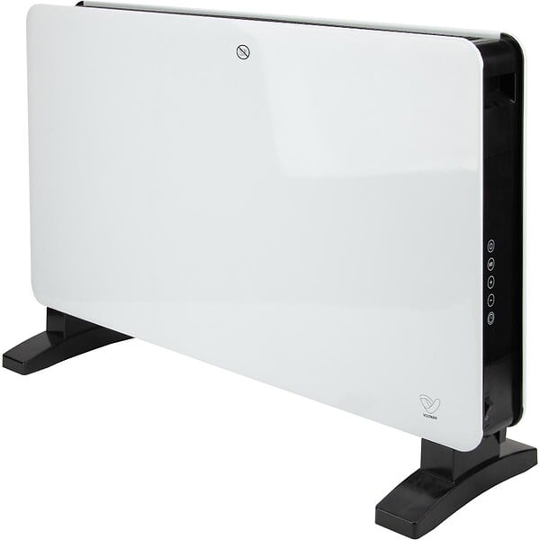 VOLTMAN - Radiateur mobile Turbo Jetwarm 2000W - Blanc et Noir - Voltman - large