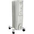 VOLTMAN - Radiateur mobile bain d'huile 1000W - Blanc - Voltman - vignette
