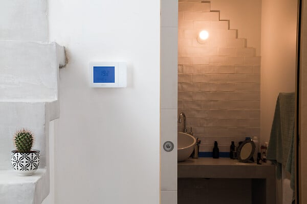 OTIO - Lot de 2 thermostats programmables sans fil - Blanc - Otio - large