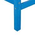 BELIANI - Table de bar de jardin ADIRONDACK 60 cm 59 cm Matière synthétique Bleu - vignette