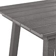 BELIANI - Table de bar de jardin ADIRONDACK 60 cm 59 cm Matière synthétique Gris foncé - vignette