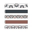 99DECO - Contremarches PVC pour escalier - vintage bleu - Lot de 5 (15x100 cm) - vignette