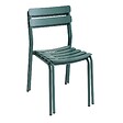 OVIALA - Ensemble table de terrasse 70cm et 2 chaises vert foncé - Almada - vignette
