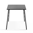 OVIALA - Ensemble table de terrasse et 4 chaises en métal gris - Palavas - vignette