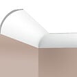 SANS - Corniche plafond Cimaises et Plus C10 - 9x9x200cm (h x p x L) - moulure décorative polyuréthane - vignette