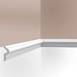 SANS - Cimaise , Moulure Cimaises et Plus M01 - 4x1,5x200cm (h x p x L) - moulure décorative polyuréthane - vignette