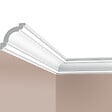 SANS - Corniche plafond Cimaises et Plus C09 - 5x5x200cm (h x p x L) - moulure décorative polyuréthane - vignette