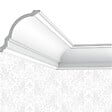 SANS - Corniche plafond Cimaises et Plus C06 - 12x12x200cm (h x p x L) - moulure décorative polyuréthane - vignette