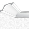 SANS - Corniche plafond Cimaises et plus C02 - 15,6x10,3x200cm (h x p x L) - moulure décorative polyuréthane - vignette