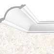 SANS - Corniche plafond Cimaises et plus C02 - 15,6x10,3x200cm (h x p x L) - moulure décorative polyuréthane - vignette