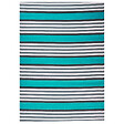 BELIANI - Tapis d'extérieur SAUGOR Turquoise 120 x 180 cm - vignette