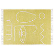 BELIANI - Tapis d'extérieur YAVU Jaune 140 x 200 cm - vignette