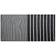 BELIANI - Tapis d'extérieur HALDIA Noir 90 x 180 cm - vignette