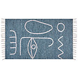 BELIANI - Tapis d'extérieur YAVU Bleu 80 x 150 cm - vignette