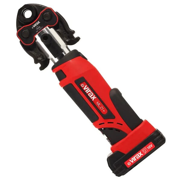 VIRAX - Presse à sertir électro-mécanique VIPER L2X + Inserts V12-14-18-22 + 2 batteries - VIRAX - 253582 - large