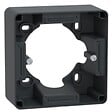 SCHNEIDER ELECTRIC - Boîte saillie 36 mm 1 poste anthracite pour appareillage - Ovalis - Schneider - vignette