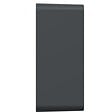 SCHNEIDER ELECTRIC - Boîte saillie 36 mm 1 poste anthracite pour appareillage - Ovalis - Schneider - vignette
