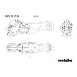 METABO - Scie sabre METABO 32mm 18V SSEP 18 LT BL - Pick+Mix (vendu sans batterie) coffret metaBOX - vignette