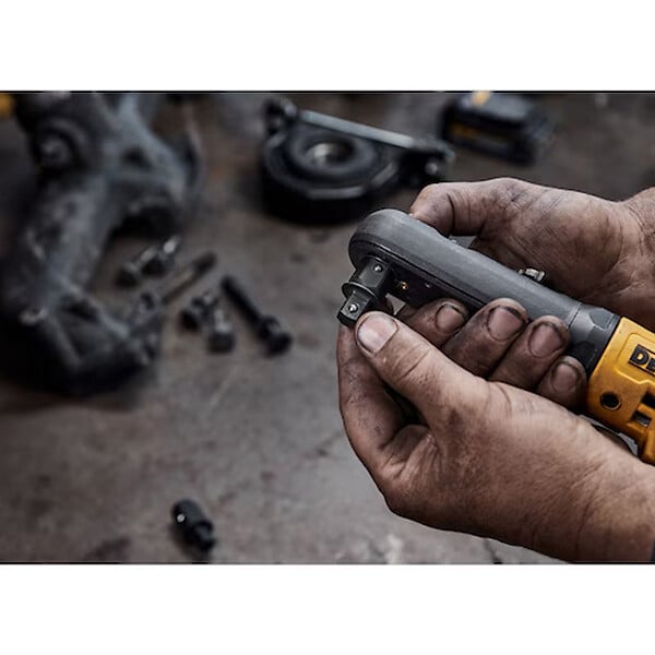 DEWALT - Clé à cliquet DEWALT DCF510E2G-QW XR 18 V 1.7 Ah Li-Ion Brushless à têtes interchangeables - large