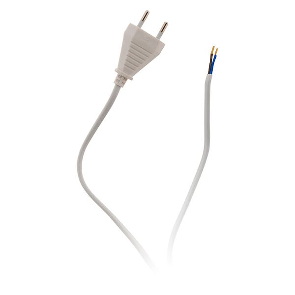 ZENITECH - Lot de 2 cordons + interrupteur luminaire 1,5m - Blanc - Zenitech - large