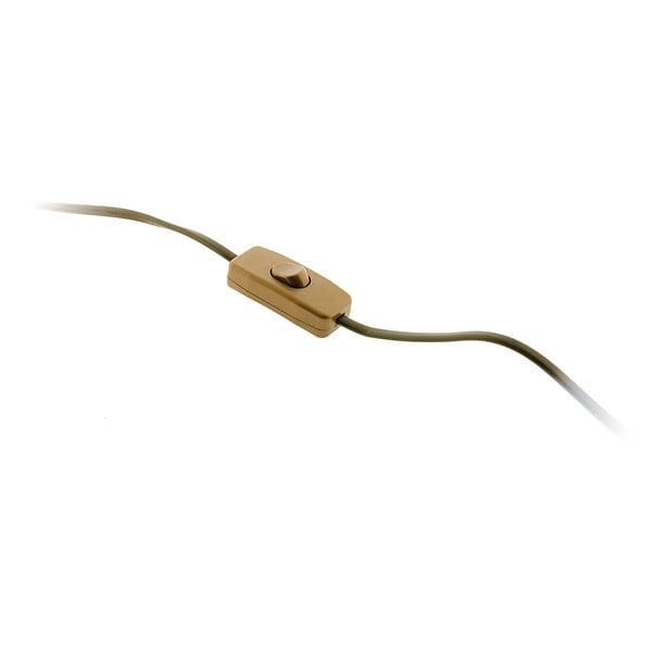 ZENITECH - Lot de 2 cordons + interrupteur luminaire 1,5m - Doré - Zenitech - large