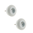 OTIO - Lot de 2 veilleuses LED multicolores automatiques + capteur de jour - Otio - vignette