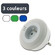 OTIO - Lot de 2 veilleuses LED multicolores automatiques + capteur de jour - Otio - vignette