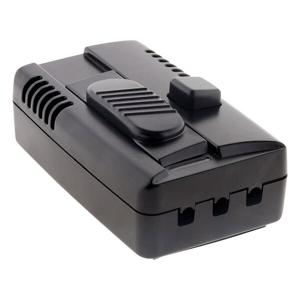 ZENITECH - Lot de 2 variateurs de lumière à pied à câbler LED - Noir - Zenitech - large