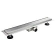SANIVERRE - DALA Caniveau de douche Italienne inox L.70 cm avec siphon anti-odeurs + filtre, drainage performant - vignette