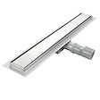 SANIVERRE - DALA Caniveau de douche Italienne inox L.70 cm avec siphon anti-odeurs + filtre, drainage performant - vignette