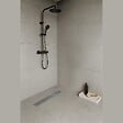 SANIVERRE - DALA Caniveau de douche Italienne inox L.70 cm avec siphon anti-odeurs + filtre, drainage performant - vignette