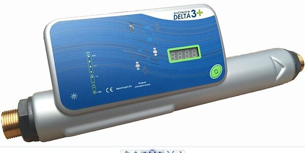 CR2J AQUALINE - Inhibiteur de tartre électronique DELTA 3+ - Pack complet - large