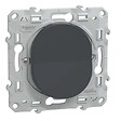 SCHNEIDER ELECTRIC - Bouton poussoir fermeture 10A anthracite - Ovalis - Schneider - vignette