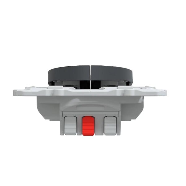 SCHNEIDER ELECTRIC - Double interrupteur va-et-vient 10A anthracite - Ovalis - Schneider - large