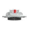 SCHNEIDER ELECTRIC - Double interrupteur va-et-vient 10A anthracite - Ovalis - Schneider - vignette
