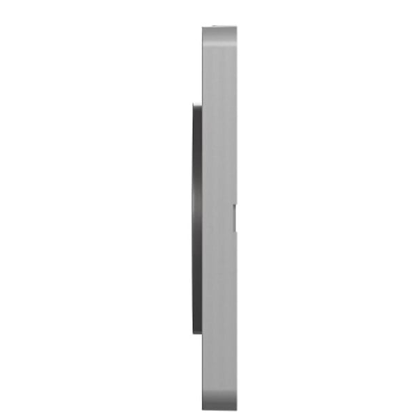 SCHNEIDER ELECTRIC - Plaque 3 postes entraxe 71mm aluminium - Odace Touch - Schneider - large