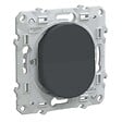 SCHNEIDER ELECTRIC - Interrupteur va-et-vient lumineux 10A anthracite - Ovalis - Schneider - vignette