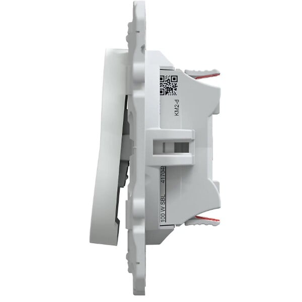 SCHNEIDER ELECTRIC - Double interrupteur va-et-vient 10A Blanc - Ovalis - Schneider - large