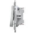 SCHNEIDER ELECTRIC - Double interrupteur va-et-vient 10A Blanc - Ovalis - Schneider - vignette