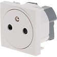 PROTEC - Prise simple affleurante 16A - Blanc - FORTYfive - Protec - vignette