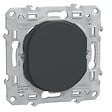 SCHNEIDER ELECTRIC - Obturateur appareillage encastré - anthracite - Ovalis - Schneider - vignette