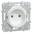 SCHNEIDER ELECTRIC - Prise à puits 2P 16A bornes vis Blanc - Ovalis - Schneider - vignette